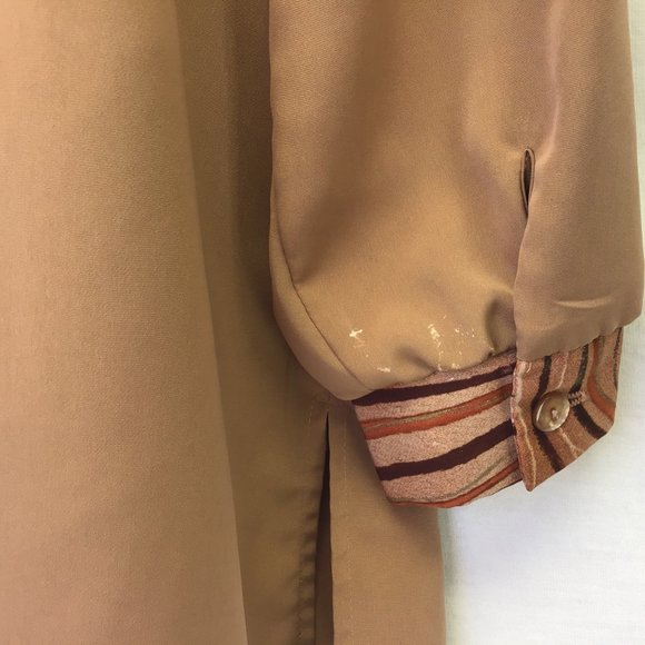 Maggie Sweet Womens Top Brown Long Sleeve Button Up Blouse Tunic Shirt Padded PL - Picture 6 of 8